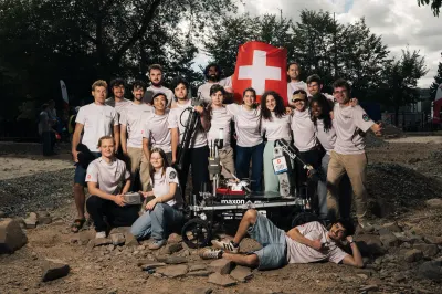 Team at the European Rover Challenge 2026
