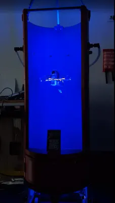 Controlled Drone Flight with an Event Camera